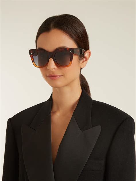 celine catherine sunglasses large size|celine cat eye.